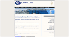Desktop Screenshot of clarkgillone.co.uk