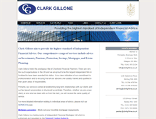 Tablet Screenshot of clarkgillone.co.uk